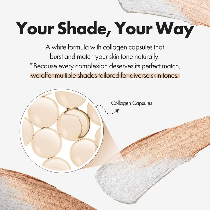 Shade-Adapting Foundation Stick