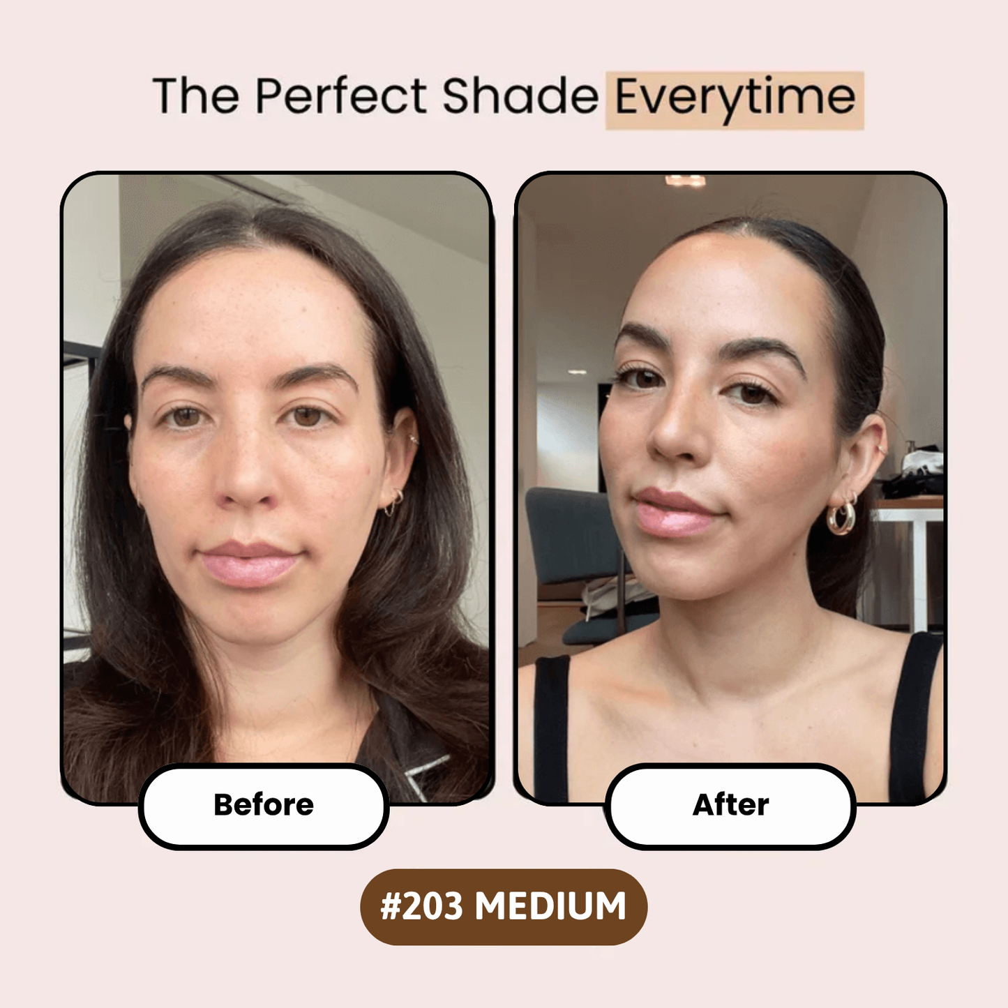 Shade-Adapting Foundation Stick
